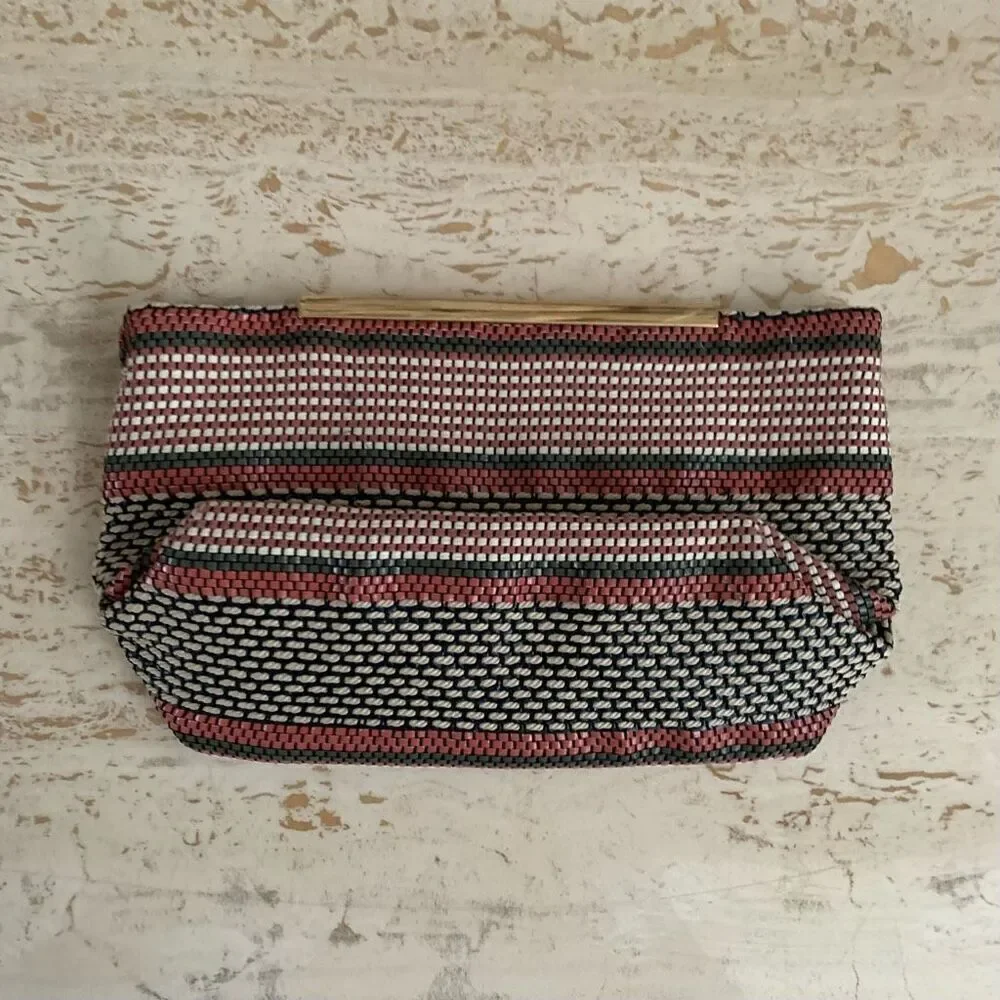 Stella & Dot Everything woven  clutch